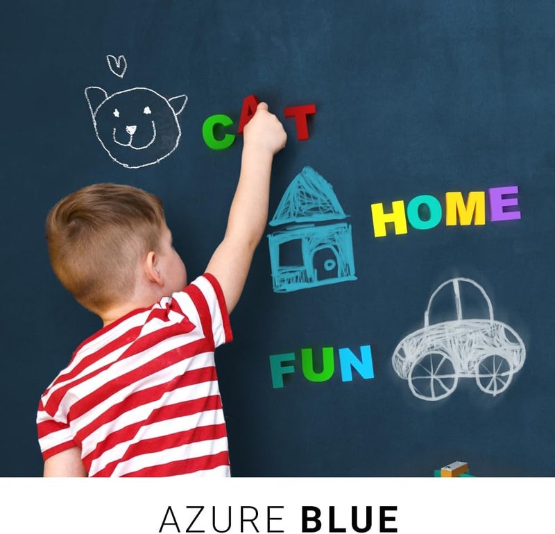 Magnetize-It! Magnetic Chalkboard Paint (Water Based) – Azure Blue Deco Color Extra Strong and Sustainable, All-Purpose Interior 1L - Image 4